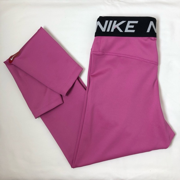 Nike Dri-Fit Women’s The One Legging  Mid Rise Pink Purple Size M - Picture 14 of 14